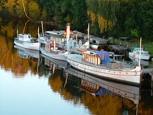 Gerdt i Leksand, mellan Necken och S/S Elfdalen