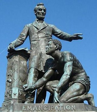 <span class="mw-page-title-main">Emancipation Memorial</span> Memorial by Thomas Ball