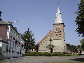 The church in Englefontaine