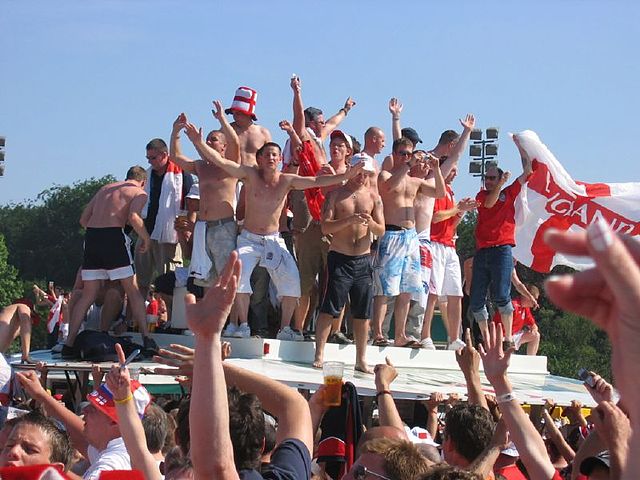 English football fans at the 2006 FIFA World Cup