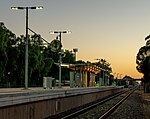 Evanston railway station