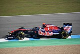 Photo de la Toro Rosso STR6 à Jerez