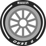 F1 tire Pirelli PZero White 18.svg