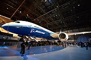 ボーイング787の初号機（ZA001）