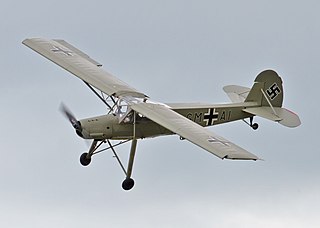 <span class="mw-page-title-main">Fieseler Fi 156 Storch</span> German liaison aircraft