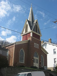 First Evangelical United Church of Christ church building in Indiana, United States of America