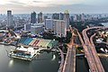 72 Floating Platform and illuminated East Coast Parkway seen from the sky observation deck of Marina Bay Sands Singapore uploaded by Basile Morin, nominated by Basile Morin,  9,  4,  0