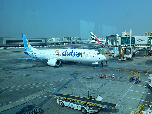 fly dubai in Dubai International Airport