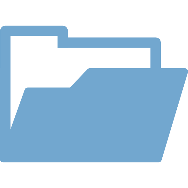  File  Folder 7 icon  72a7cf svg Wikimedia Commons
