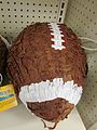 Football shaped piñata