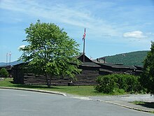 bâtiments de bois