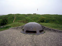 Fort Vaux från slaget vid Verdun under första världskriget