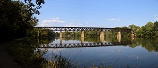 The Fox River not far from Elgin