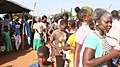 Fstivité traditionnelle à Ouaké lors d la fête de chicote, Population du nord du pays (Bénin)