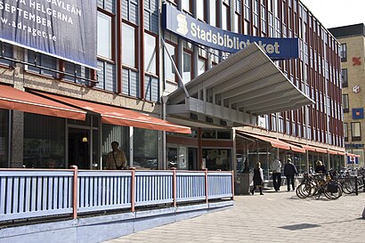 Vägbeskrivningar till Gävle Stadsbibliotek med kollektivtrafik