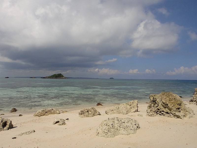 File:Gato islet seen from Tepanee Beach Resort, Malapascua.jpg