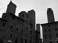 San Gimignano Towers, s/w