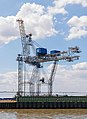 * Nomination The "Giraffe", Container crane at Columbuskaje, Bremerhaven --Llez 05:20, 1 October 2022 (UTC) * Promotion  Support Good quality.--Famberhorst 05:33, 1 October 2022 (UTC)