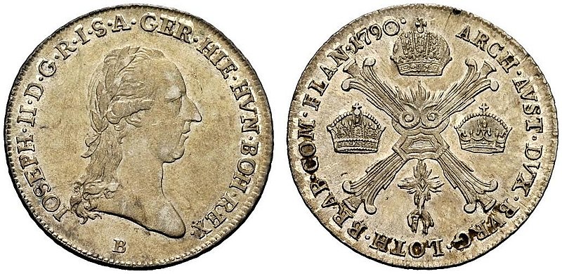 File:Giuseppe II Quarto di crocione Kremnica 1790.jpg