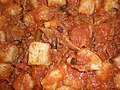Gnocchi with beef and tomato sauce.JPG