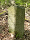 A boundary stone between Weilimdorf and the neighboring mark