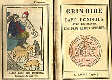 Grimoire du Pape Honorius (1760) Grimoire du Pape Honorius (allegedly 1760).jpg