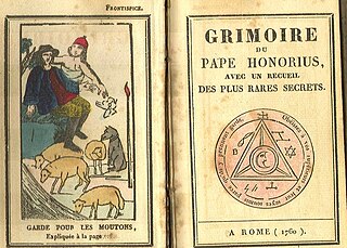 <i>The Grimoire of Pope Honorius</i> 17th to 18th century grimoire