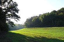 Foto des Kleinen Tals von Huest.