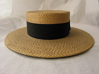 File:Hat, boater (AM 1968.105-2).jpg - Wikimedia Commons