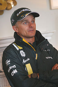 Heikki Kovalainen v roce 2012