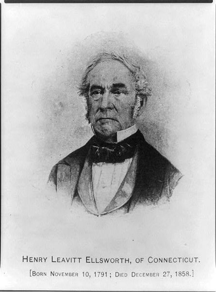 Henry Leavitt Ellsworth, first Commissioner of the U.S. Patent Office, founder, United States Department of Agriculture