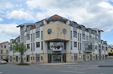 Heppenheim, Ludwigstraße, Sparkasse