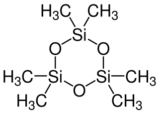 <span class="mw-page-title-main">Hexamethylcyclotrisiloxane</span> Chemical compound