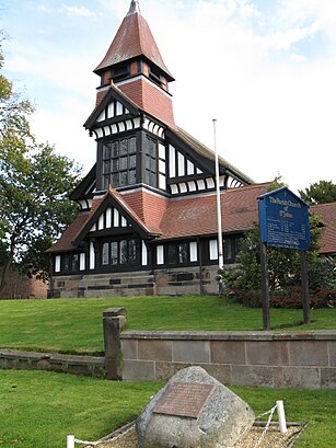 How to get to St. John's Church High Legh with public transport- About the place