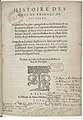 Histoire des roys et princes de Poloigne, par Jan Herburt z Fulsztyna et traduite en français par François Bauduin, c.1573