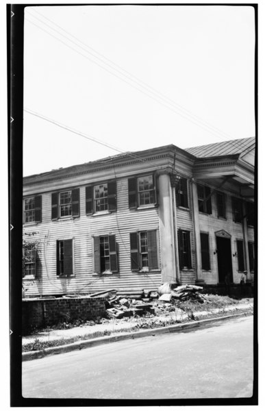 File:Historic American Buildings Survey, Archie A. Biggs, Photographer June 21, 1937 SIDE VIEW. - Thorton House, 219 Maiden Lane, Fayetteville, Cumberland County, NC HABS NC,26-FAYVI,7-1.tif