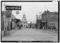 Historic American Buildings Survey Roger Sturtevant, Photographer March 27, 1934 GENERAL VIEW - Fire House and Commercial Buildings, Grass Valley and Sacramento Roads, Auburn, HABS CAL,31-AUB,5-1.tif