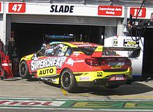 Holden VF Commodore of Tim Slade at the 2015 Clipsal 500 Adelaide Holden Commodore (VF) of Tim Slade.JPG