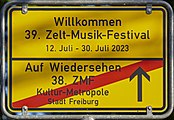 Bilder vom Zelt Musik Festival 2022 in Freiburg im Breisgau Ausblick auf das nächste Fetival