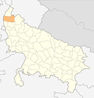 India Uttar Pradesh districts Muzaffarnagar.svg