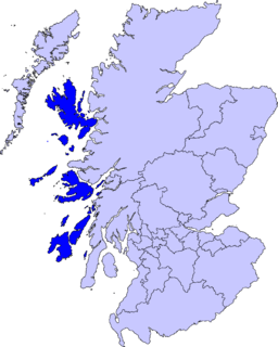 Inner Hebrides Archipelago off the west coast of mainland Scotland