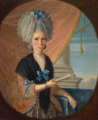 Italian School - Portrait of an unidentified lady with a fan.png