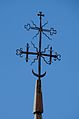 Ornamentuotas bokštelio kryžius