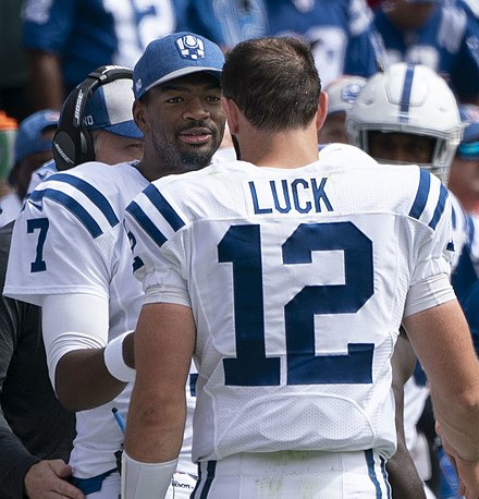Brissett with the Indianapolis Colts in 2018