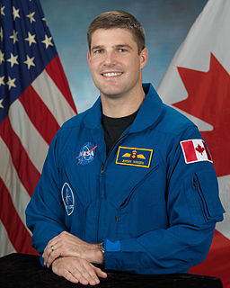 Jeremy Hansen Canadian astronaut with the Canadian Space Agency