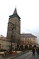 Čeština: Budova věže v Jičíně, Královéhradecký kraj English: The main gate/tower in Jičín, Hradec Králové Region, CZ