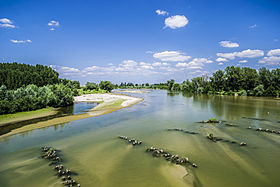 Jiu River in Craiova.jpg