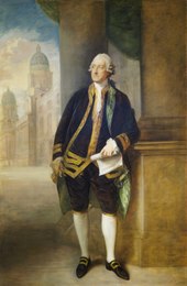 John Montagu, 4th Earl of Sandwich and First Lord of the Admiralty. 1783 painting by Thomas Gainsborough John Montagu, 1718-92, 4th Earl of Sandwich, 1st Lord of the Admiralty RMG BHC3009.tiff