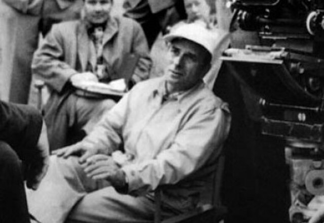 Lewis on the set of The Undercover Man (1949)
