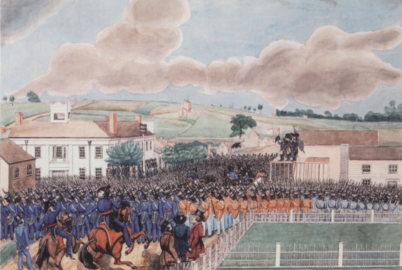 File:Joseph Smith Addressing the Nauvoo Legion painting done in 1845.PNG